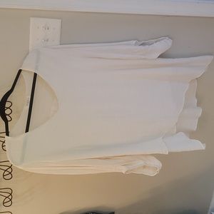 Umgee lightweight cream blouse
